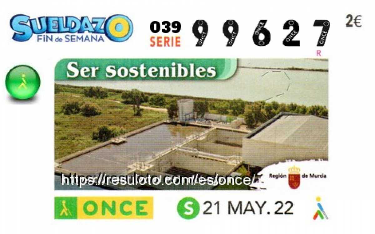 Sueldazo ONCE premiado el Sabado 21/5/2022