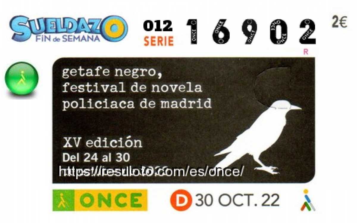 Sueldazo ONCE premiado el Domingo 30/10/2022