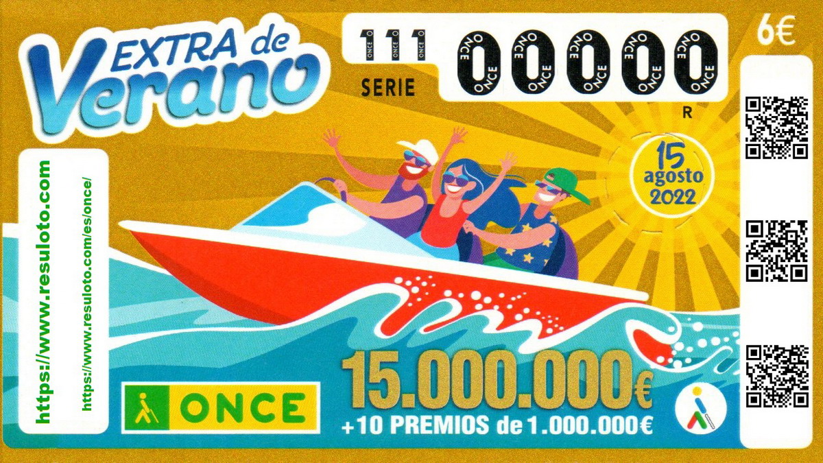 Sorteo extra de Verano Resultados y comprobar premios